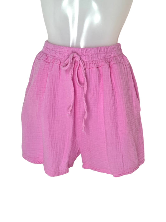 Musselin Shorts - Pink