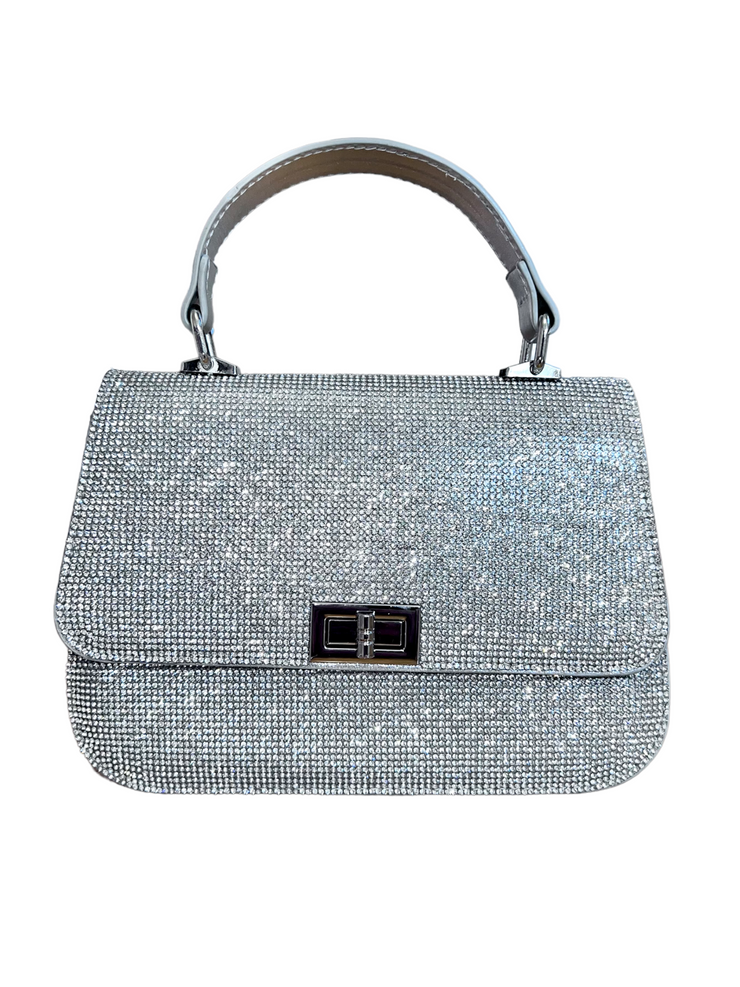 Abendtasche Kleine Handtasche Glitzer Schuhe Damen Elegant BAIGIO